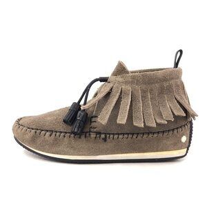 Rag & Bone Ghita Fringe Moccasin Ankle Booties EUR 37